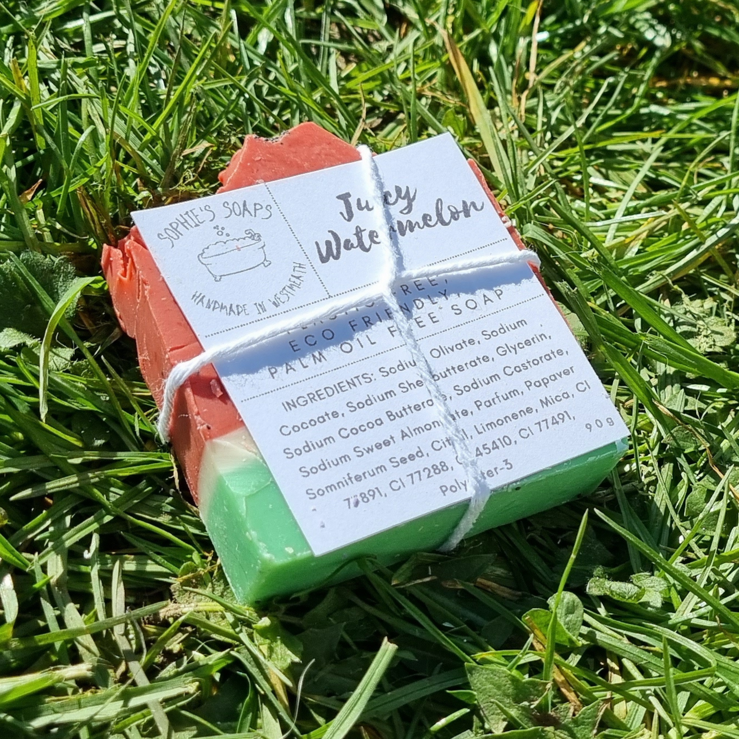 Juicy Watermelon Soap - Sophie's Soaps