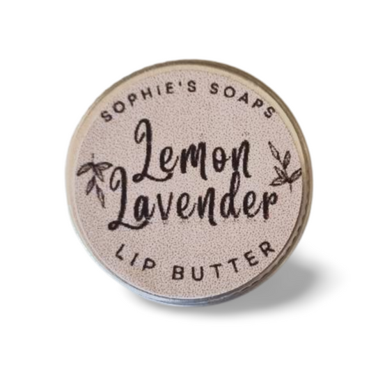 Lemon Lavender Lip Butter - Sophie's Soaps