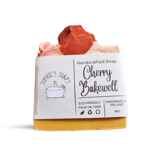 Cherry Bakewell Soap - Sophie's Soaps