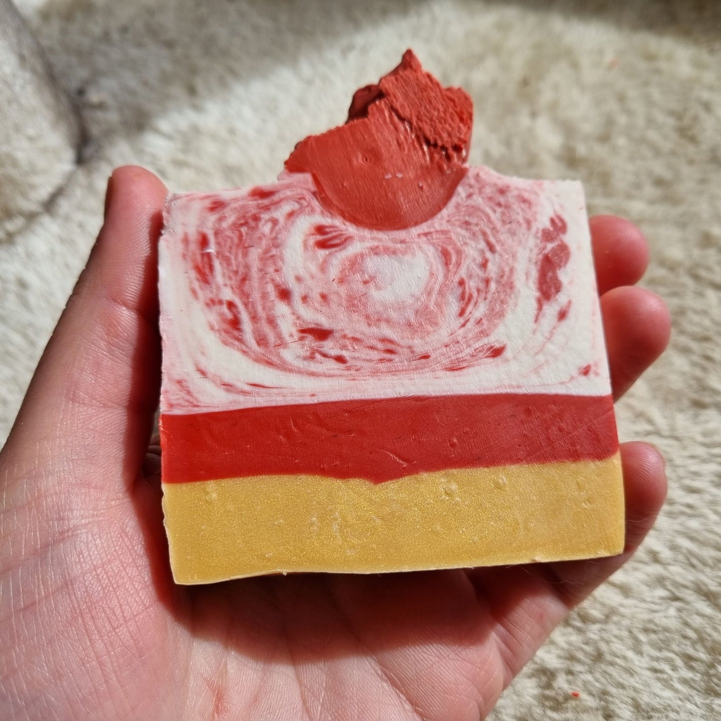 Cherry Bakewell Soap - Sophie's Soaps