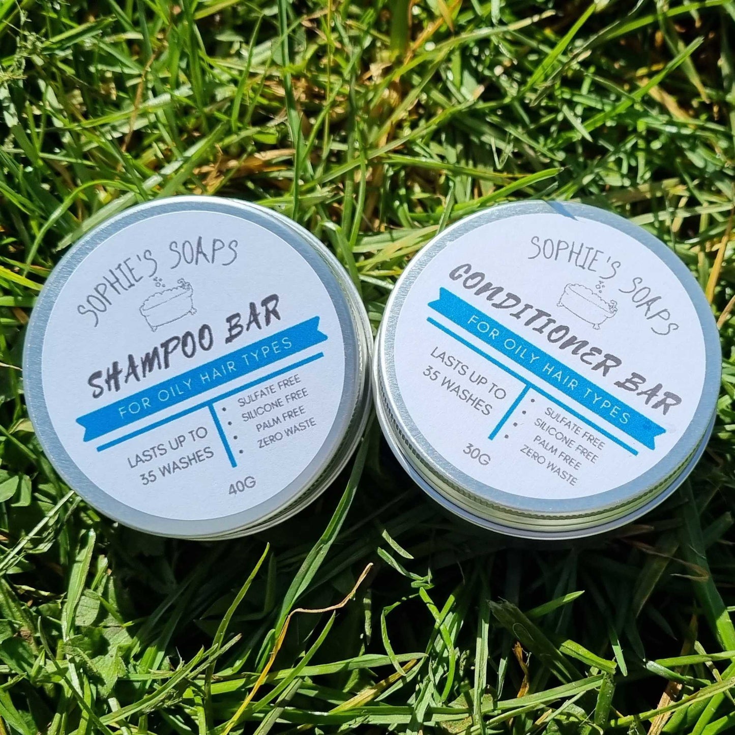 Men/Oily Hair Shampoo & Conditioner - Sophie's Soaps