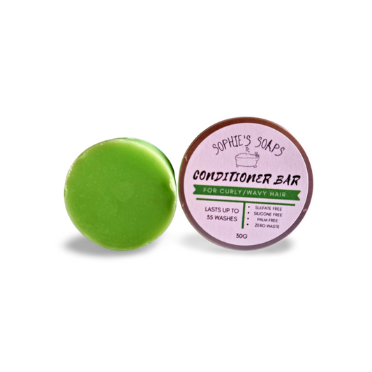 Curly/Wavy Hair Conditioner Bar - Sophie's Soaps
