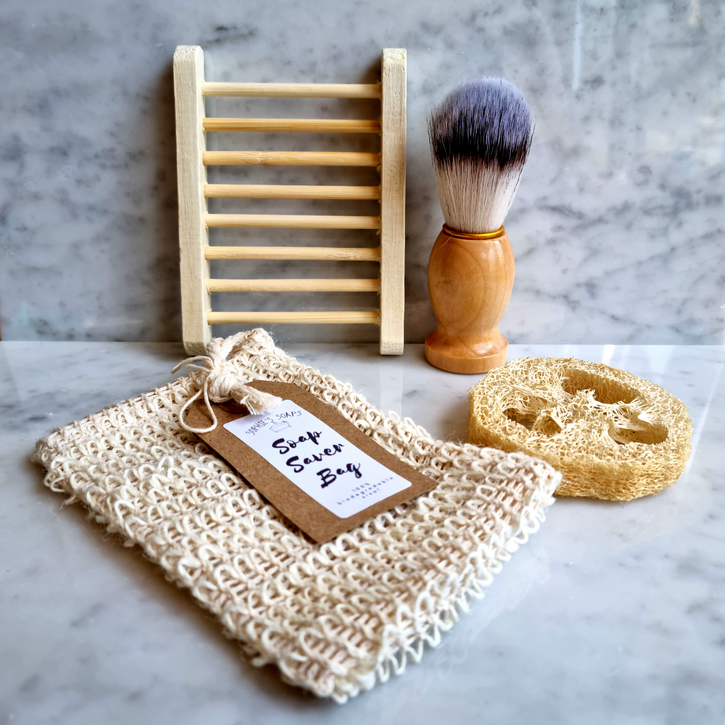 Loofah Soap Holder (Biodegradable) - Sophie's Soaps