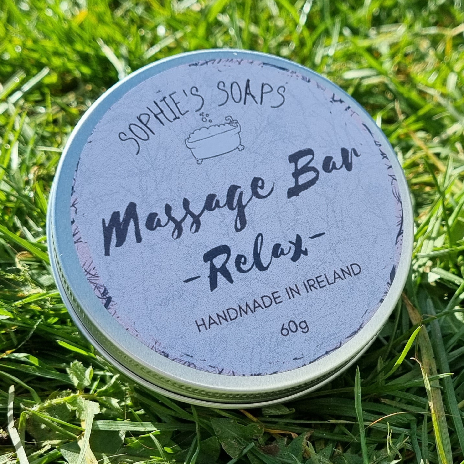 Relax Solid Massage/Lotion Bar - Sophie's Soaps