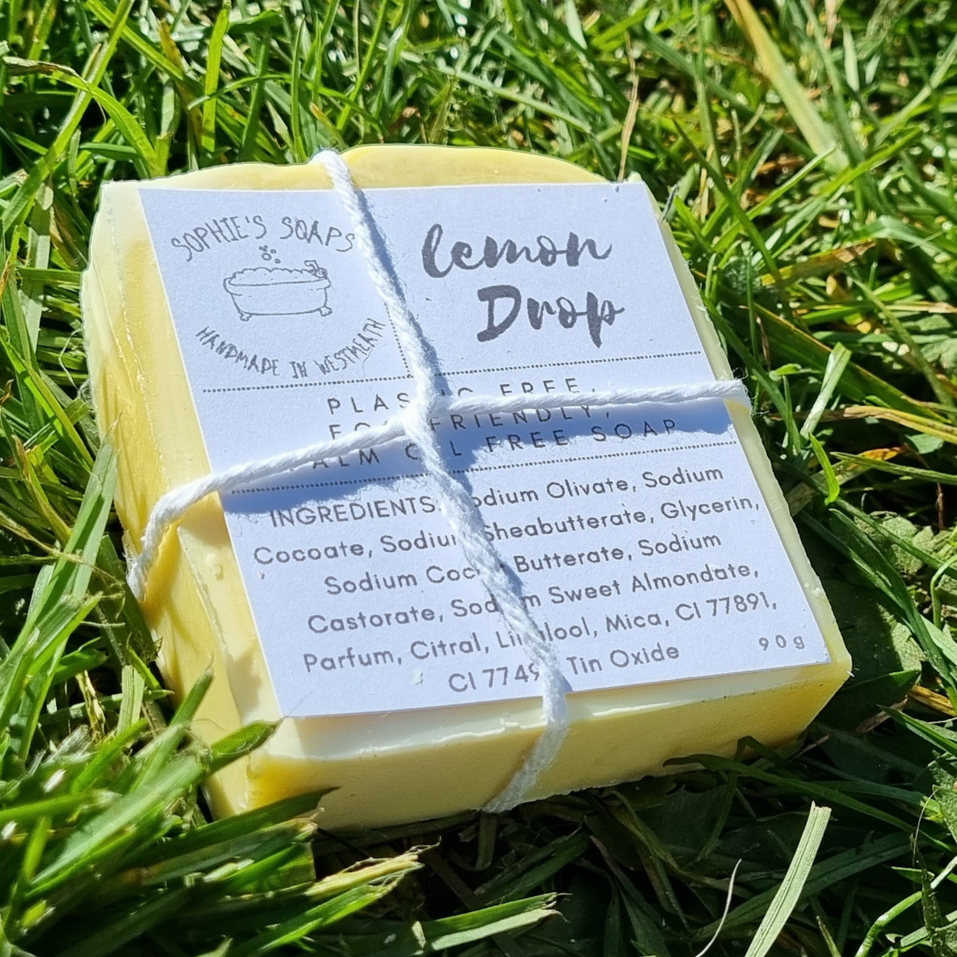 Lemon Drop Soap - Sophie's Soaps