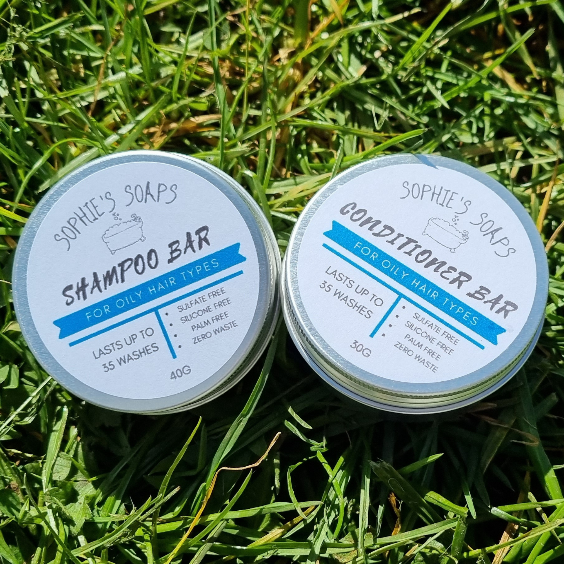 Oily Hair Conditioner Bar - Sophie's Soaps
