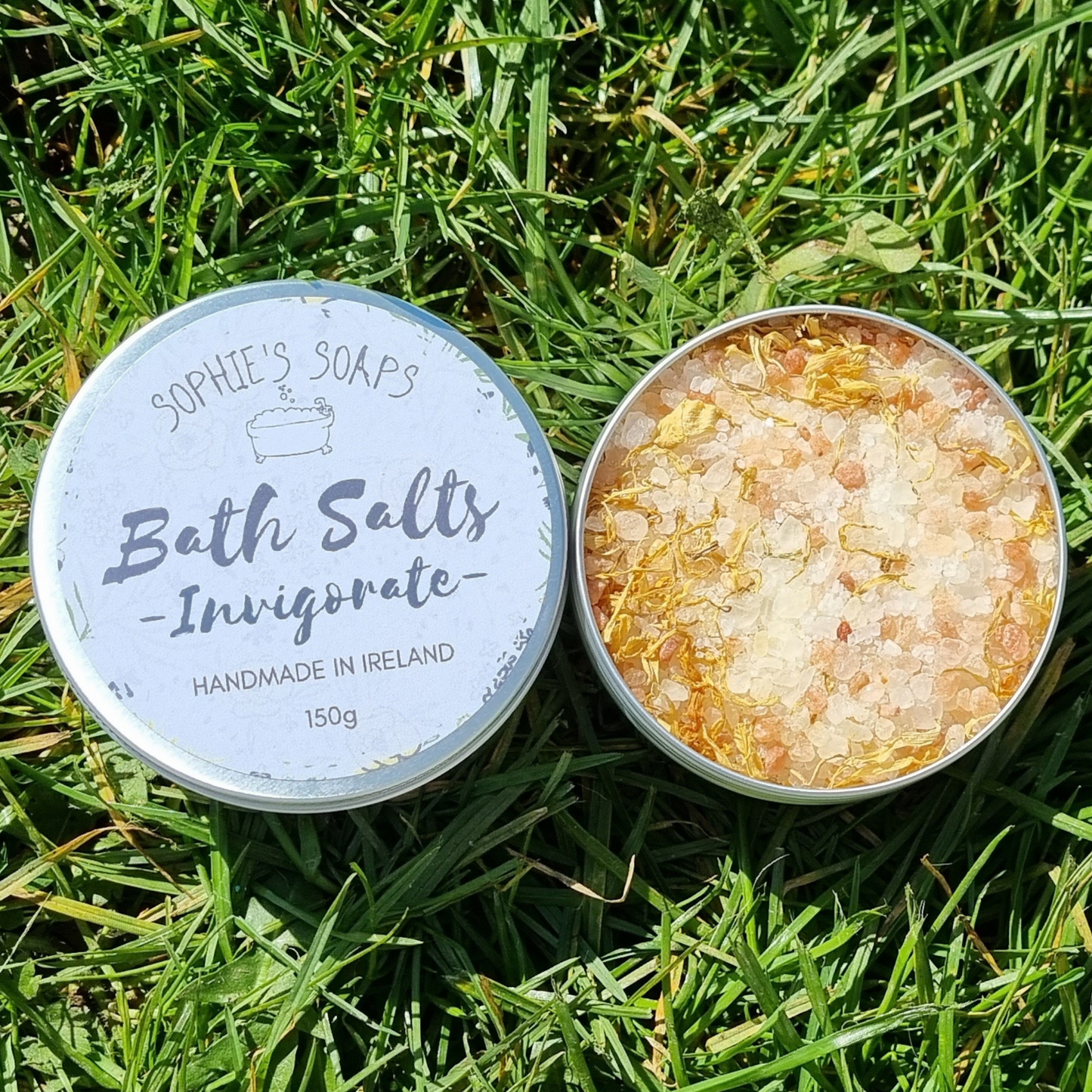 Floral Bath Salts - Invigorate - Sophie's Soaps