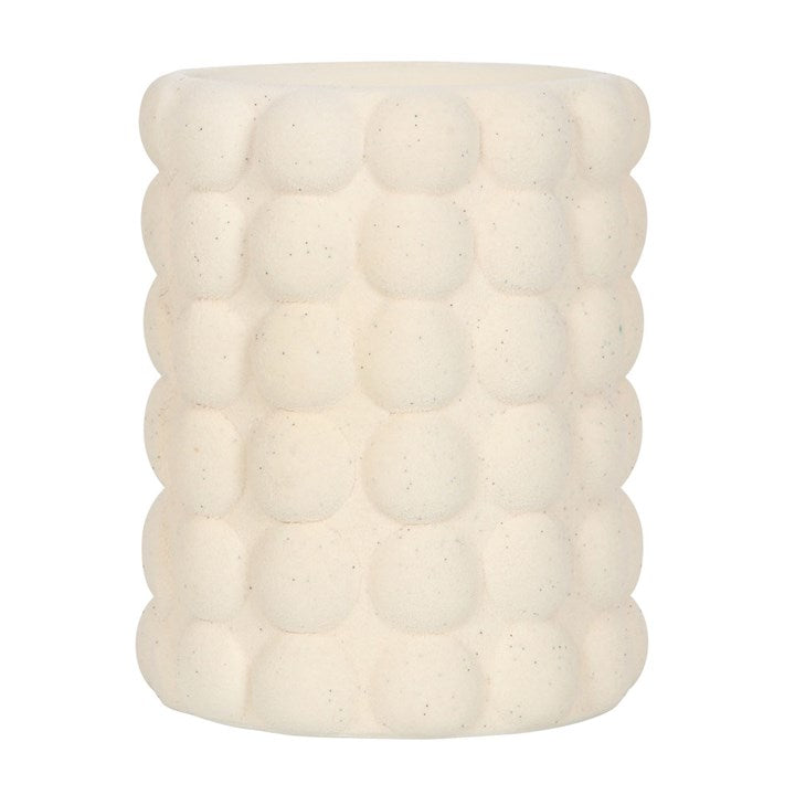 Cream Speckle Bubble Wax Melt Burner - Sophie's Soaps