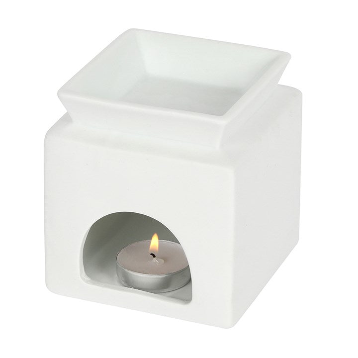 White Home Wax Melt Burner - Sophie's Soaps