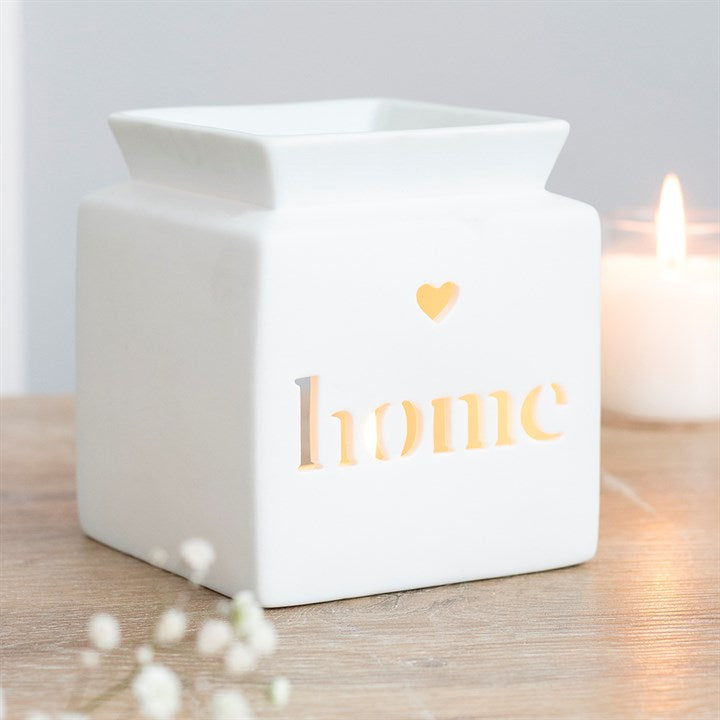 White Home Wax Melt Burner - Sophie's Soaps