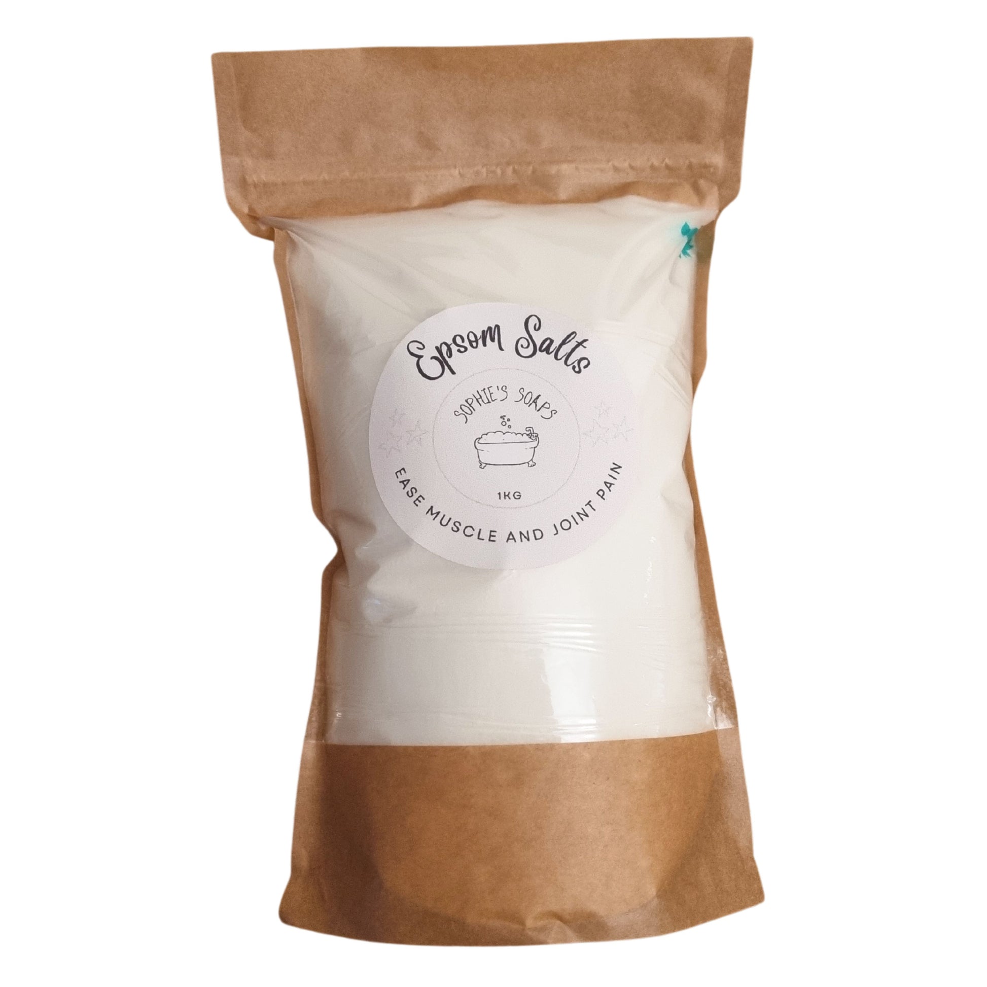 Epsom Salts 1kg - Sophie's Soaps